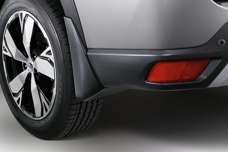 Splash guard rear